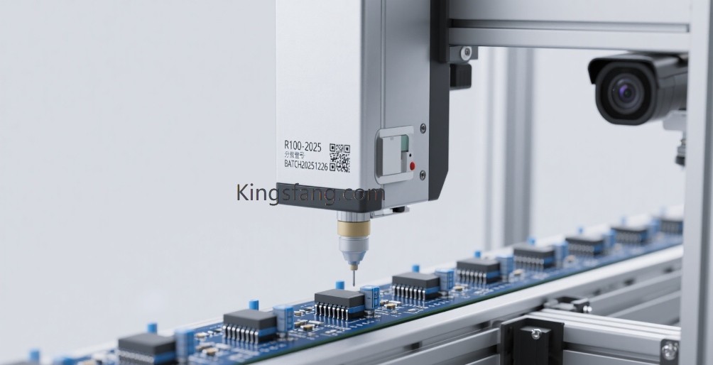 High-Precision Marking Project for the Electronic Components Industry