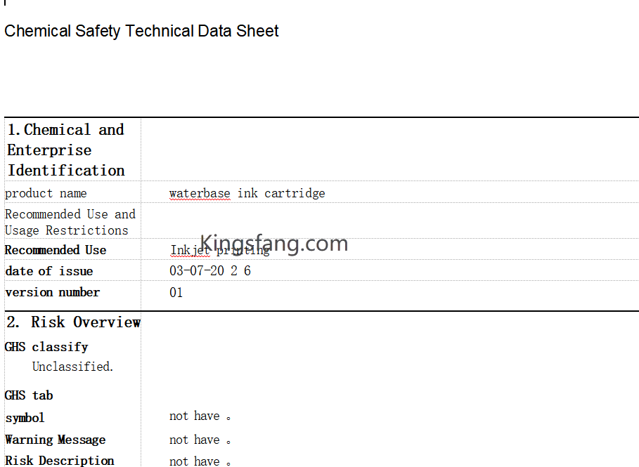 Shipping CIJ Inks Internationally: MSDS, DG Cargo, and Customs Regulations Part I
