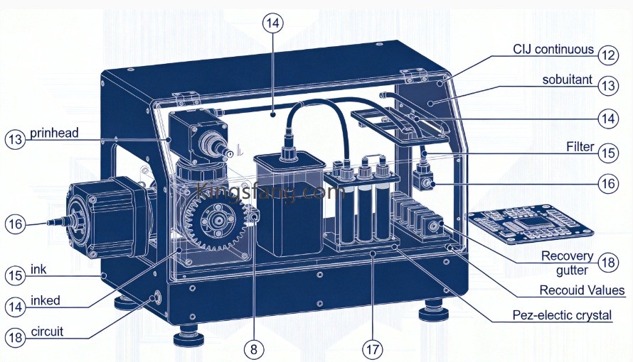Most Common Spare Parts for Inkjet Coders — and How to Stock Them